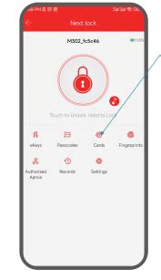 Smonet Smart Lock IC Card Adding Guide 